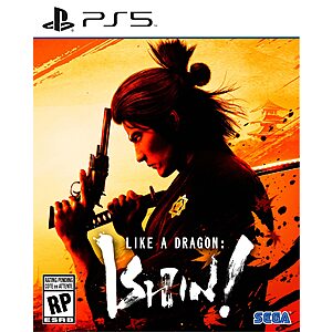 Like a Dragon: Ishin! (PS5) $15.49 + Free Shipping w/ Prime or on orders over $35