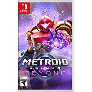 Metroid Prime 4: Beyond (Nintendo Switch) $29.99 + Free Shipping w/ Prime or on $35+