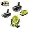 RYOBI ONE+ 18V High Performance Kit w/ 4.0Ah Battery, 2.0Ah Battery & Charger + FREE ONE+ Cordless Hybrid 7-1/2" Fan $79 + Free Shipping
