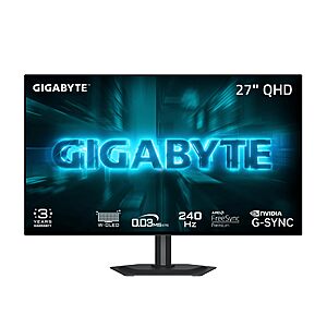 27" GIGABYTE 1440p 240Hz W-OLED Gaming Monitor $349.99 + Free Shipping