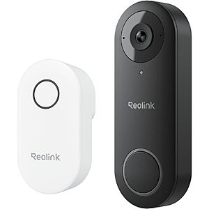 [Prime] REOLINK 2K Wired Video Doorbell WiFi Camera w/ Chime, 5G & 2.4G WiFi, 4:3 Wide View & Local Storage $83.99 + Free Shipping