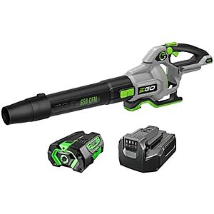 [Prime] $199.99* | EGO Power+ 650 CFM 56V  Leaf Blower w/ 5.0Ah Battery & Charger at Amazon
