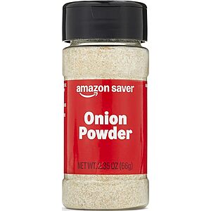 [Prime] 2.35-Ounce Amazon Saver Onion Powder $0.60 w/ S&S + Free Shipping