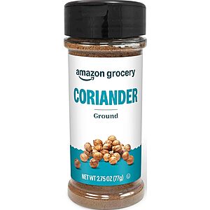 [Prime] 2.75-Ounce Amazon Grocery Ground Coriander $1.85 w/ S&S + Free Shipping