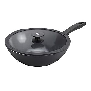11-Inch HENCKELS x EMERIL Lagasse Nola Nonstick Wok with Lid (Made in Italy, Black) $60.88 + Free Shipping