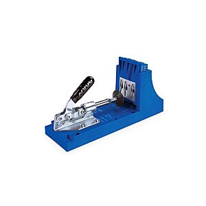 Kreg K4 Pocket Hole Jig - Adjustable, Versatile Jig for Strong Joints - Create Perfect, Rock-Solid Joints - Easily Adjustable Drill Guides - For Materials 1/2" to 1 1/2" Thick $69