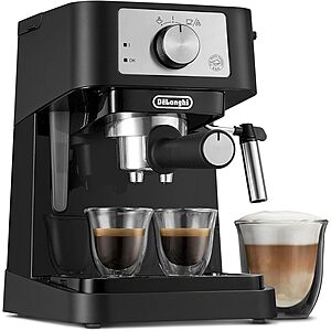 De'Longhi Stilosa 15 Bar Manual Espresso Machine w/ Milk Frother & Tamper $99.00 + Free Shipping