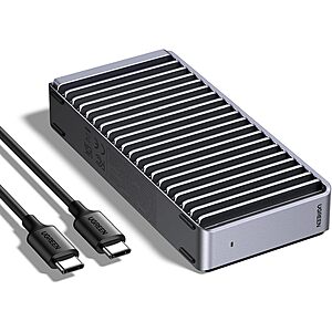 UGREEN USB-C 40Gbps M.2 PCIe NVMe Enclosure w/ Heat Dissipation $63.15 + Free Shipping