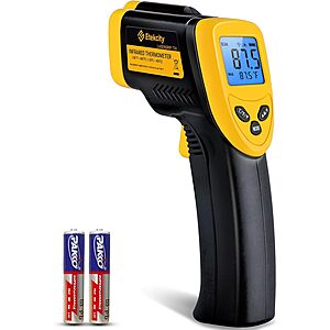 [Prime] Etekcity Lasergrip 774 Infrared Thermometer w/ Adjustable Emissivity & 12:1 Distance-to-Spot Ratio (Yellow) $14.99 + Free Shipping