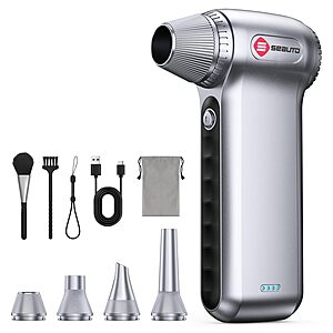 Prime Members: Electric Air Duster 180000RPM, Powerful Cordless Compressed Air Duster $23.99