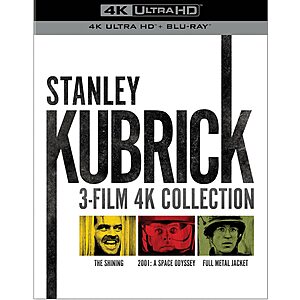 Kubrick 3-Film Collection (4K Ultra HD + Blu-ray + Digital) $24.99 + Free Shipping w/ Prime or on $35+