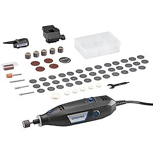 [Prime] $44.99* | Dremel 3100-2/60 Variable Speed Rotary Tool Kit at Amazon