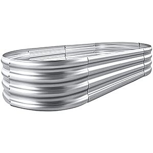[Prime] $19.19* | Land Guard 4' x 2' Galvanized Raised Garden Bed Kit at Amazon