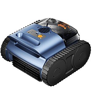 Prime Members: Cordless Robotic Pool Vacuum with Smarter Navigation & Track Drive, Dual 180W Brushless Motors, Wall & Waterline Climbing, up to 2,150 Sq. Ft. $319.99