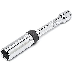 [Prime] $8.54* | GearWrench 5/8" x 6" 6-Point Magnetic Swivel Spark Plug Socket at Amazon