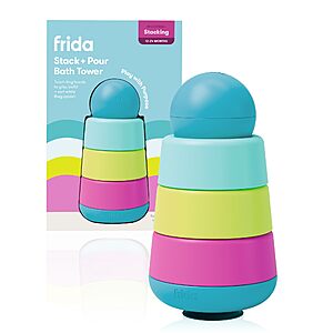 [Prime] Frida Baby Stack + Pour Bath Tower Bath Toy $6.79 + Free S&H at Amazon