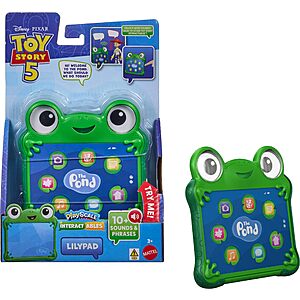 6-Inch Mattel Disney and Pixar Toy Story 5 Interactables Figure (Lilypad) $10.00 + Free Shipping w/ Prime or on $35+