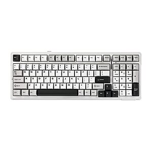 [Prime] EPOMAKER x Aula F99 Wireless Hot-Swappable Gasket Mechanical Keyboard (White Grey or White Light Blue) $58.64 + Free Shipping
