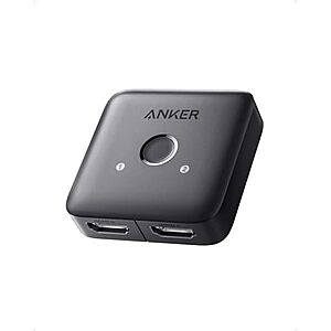 [Prime] $9.49* | Anker HDMI 4K@60Hz Switch (2 Input/1 Output) at Amazon