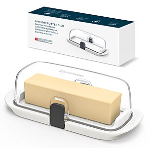 [Prime] Kitchendao Airtight Butter Dish (3 Colors) $6.78 + Free S&H at Amazon