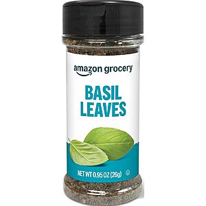 [Prime] 0.95-Ounce Amazon Grocery Basil Leaves $0.91 w/ S&S + Free Shipping
