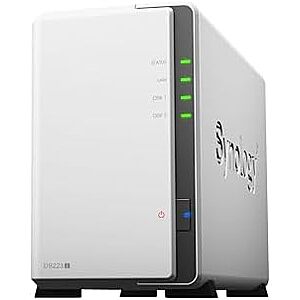 [Prime] $159.00* | Synology 2-Bay DiskStation DS223j (Diskless) at Amazon