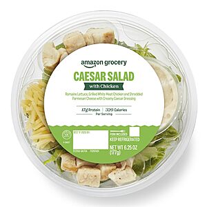Amazon Grocery Various Salad Kits $1 - 5.5-6.4 oz - Caesar, Cobb, Apple Walnut, Ranch - Free shipping $25+