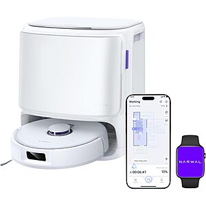 Prime: NARWAL Freo X10 Pro Robot Vacuum & Mop w/ 11,000Pa Suction, DualFlow Tangle-Free System & Self-Emptying Base (White) $369.99 + Free Shipping