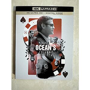 Ocean's Trilogy (4K Ultra HDl) $29.99 Amazon