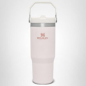 [Prime] STANLEY IceFlow 30-oz Flip Straw Tumbler w/ Handle (Rose Quartz) $21.00 + Free Shipping