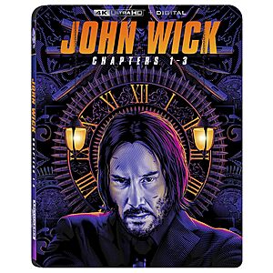 [Prime] John Wick: Chapters 1-3 (4K UHD) $20.99 + Free Shipping