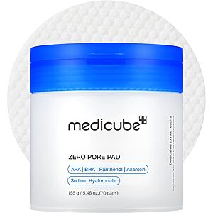 medicube Zero Pore Pad 2.0 Dual-Textured Toner Pads $14.15 w/ S&S + Free Shipping w/ Prime or on $35+