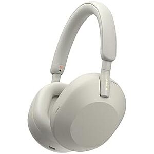 [Resale, AC] $153.15 | Sony WH-1000XM5 Noise Canceling Headphones (Silver) (Used - Like New) at Amazon