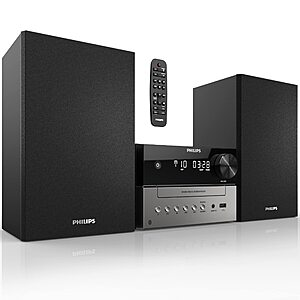 [Prime] Philips 18W Micro Music Sound System w/ Bluetooth & CD Player $118.99 + Free S&H at Amazon