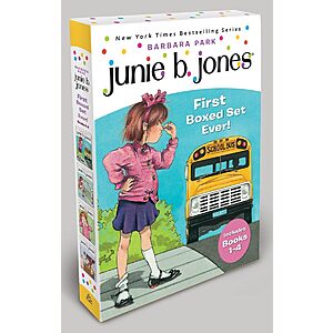 Junie B. Jones's First Boxed Set Ever! (Books 1-4)  $7.05 + Free Shipping w/ Prime or on $35+