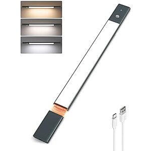 [Prime] $9.99* | EZVALO 19.7" Wireless Rechargeable Motion Sensor LED Under Cabinet Lights at Amazon