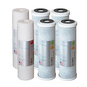 APEC ULTIMATE Series US Made 2 Sets of Stage 1, 2 & 3 Replacement Filter For Undersink System(FILTER-SETX2) $53.26