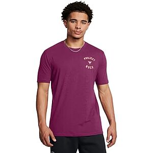 [Prime] $10.50* | Under Armour Men's Project Rock 7 Short Sleeve T Shirt at Amazon
