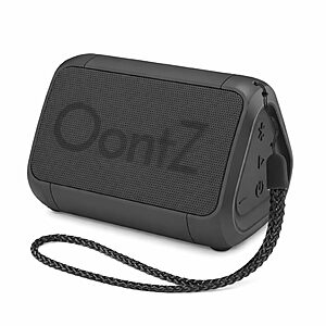 Prime, OontZ Angle Solo Portable Bluetooth Speaker - Ultra Portable, 14 Hours of Playtime, 100ft Wireless Range, Waterproof, $14.99