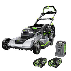 EGO 56V Touch Drive Mower – Powerful Battery Mower w/ 2 Batteries Included $399.99
