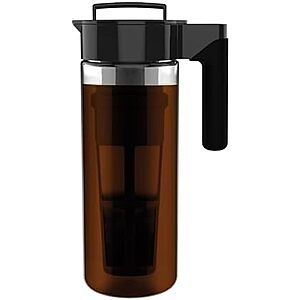 [Prime] $26.49* | 2-Qt Takeya Glass Cold Brew Coffee Maker at Amazon