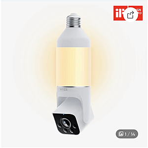 2k camera built into a smart bulb $39.98