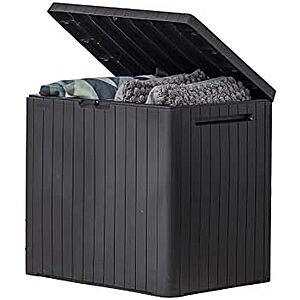 [Prime] $24.84* | 30 Gallon Keter City Resin Outdoor Storage Box at Amazon