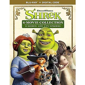 [Prime] $24.99* | Shrek: 6-Movie Collection (Blu-ray + Digital HD) at Amazon