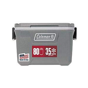 [Prime] $37.99 | 52-Qt Coleman Classic Series Insulated Portable Cooler at Amazon