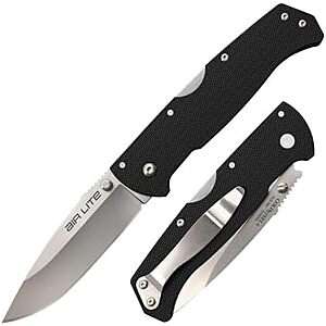 [Prime] $45.69* | COLD STEEL Air Lite 3.5" Drop Point Blade 4.5" Folding Knife at Amazon