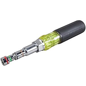 [Prime] $21.36* | Klein Tools 7-in-1 Magnetic Nut Driver Screwdriver at Amazon