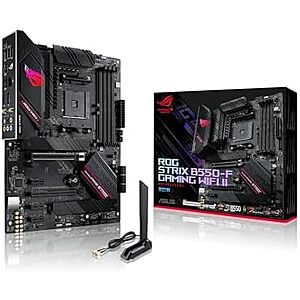 [Resale, AC] $97.65 | ASUS ROG Strix B550-F Gaming WiFi II AM4 ATX Gaming Motherboard (Used - Like New) at Amazon