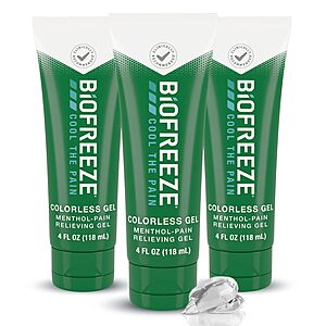 [Prime] 3-Pack 4-Oz Biofreeze Pain Relief Gel $23.71 ($7.90 each) + Free Shipping