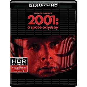 2001: A Space Odyssey (4K Ultra HD + Blu-ray) $12.99 Amazon